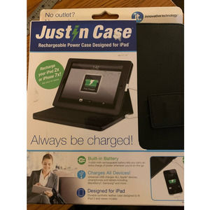 Justin Case Rechargeable Power Case For IPad
